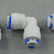 3) 1/4 дюймов OD труба* 1/4 дюймов труба быстрого соединения Локоть Мужской BSP и Трубы RO система воды без проблем гайки