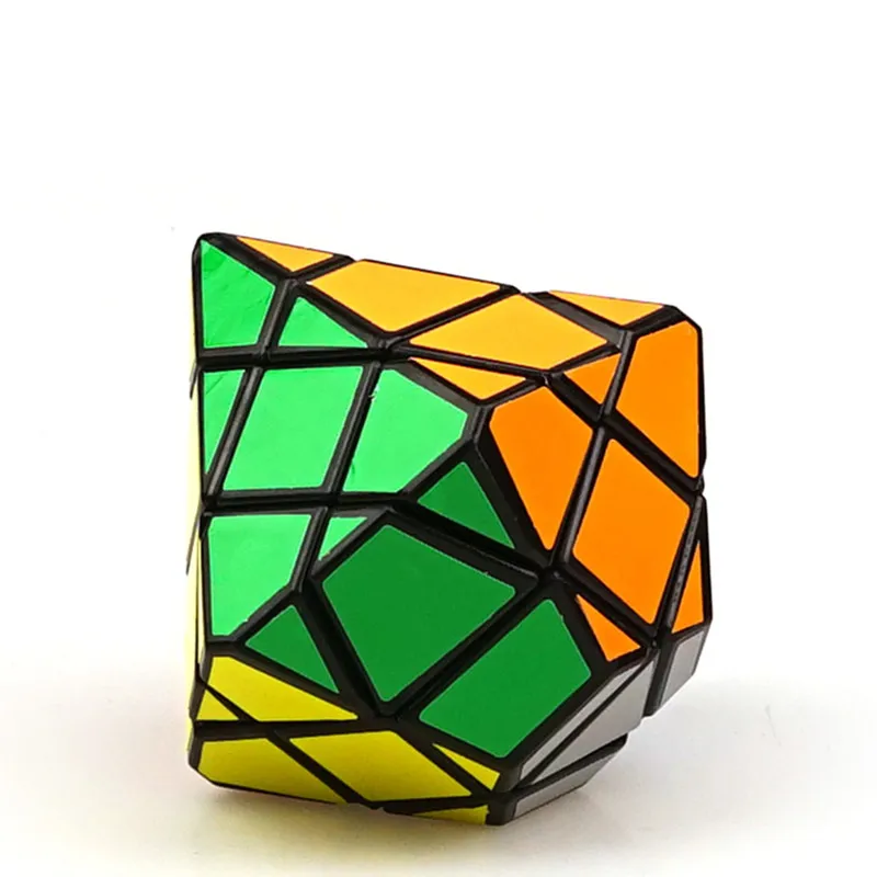 Brand New DianSheng Diamond Strange shape Magic Cube Puzzle 3D Educational Toy Good Gift For Children Black/White