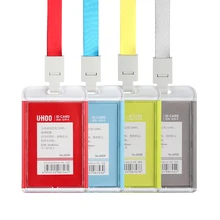 Рабочие Визитницы с веревкой акриловое приглашение на свадьбу Holde горизонтальный рабочий сертификат идентификационный значок YH6028+ 6722