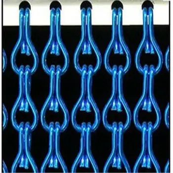 

Metal chain curtain for door/window