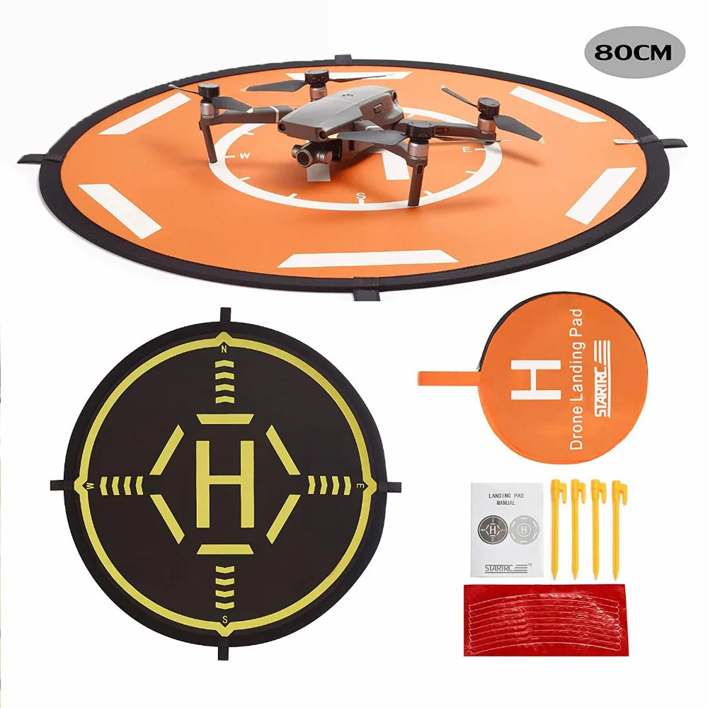 80 Centimetri Portatile Pieghevole Landing Pad Per Dji Mavic 2 Pro Zoom Parti/Dji Mavic Aria/Phantom 4 Pro V2.0 Drone Accessori