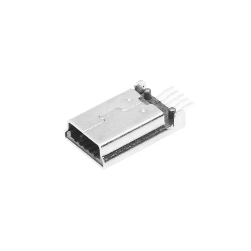 10 шт. мини usb Тип B штекер 180 Градусов 5 Контактный SMD SMT разъем для