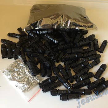 

300 Pairs of Solar Cable Connectors Male and Female for Solar Panels and Photovoltaic Systems