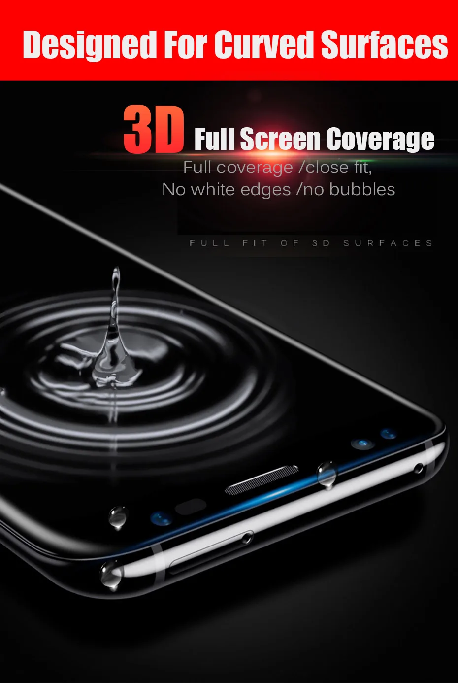 MOUSEMI 3D Tempered Glass For Samsung S8 S9 Screen Protector Film Full Cover 3D Curved Glass S9 On For Samsung Galaxy S9 S8 Plus (1)