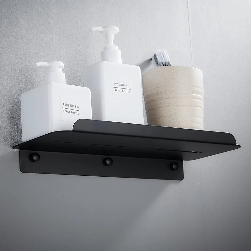 Bathroom Shelf Organizer Brushed Stainless Steel Bathroom Shelves Shower Storage Rack Wall Mounted Corner Shampoo Shelf Black Bathroom Shelf Organizer Brushed Stainless Steel Bathroom Shelves Shower Storage Rack Wall Mounted Corner Shampoo Shelf Black