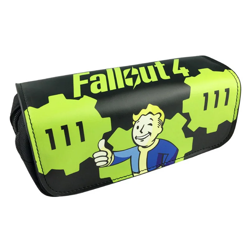 

Fallout Zelda Kingdom Hearts Final Fantasy Children Teenager Student Pencil Case Box Pen Bag Cosmetic Makeup Change Purse Bag