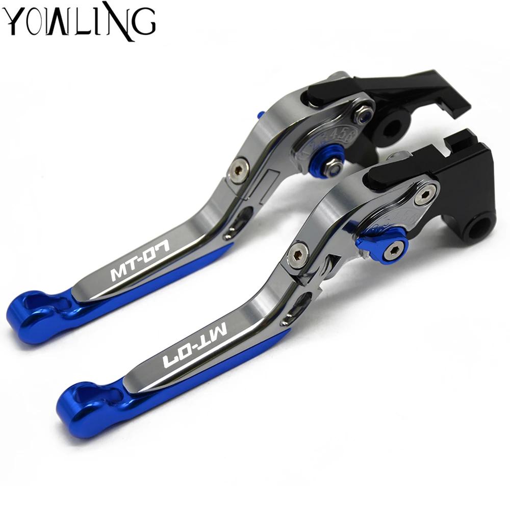 Manija de palanca de embrague de freno de motocicleta ajustable para yamaha mt07 mt 07 MT 07/FZ 07 2014 015 2017 2018|motorcycle cnc|brake clutch leverscnc brake clutch levers - AliExpress