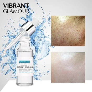 

VIBRANT GLAMOUR Hyaluronic Acid Serum Moisturizing Essence Shrink Pore Face Skin Care Facial Cream Repair Whitening Anti-aging