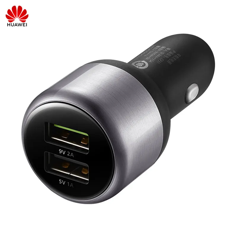 Быстрое Автомобильное зарядное устройство huawei SuperCharge Max 22,5 Вт 40 Вт QuickCharge Max 18 Вт адаптер быстрой зарядки Duable USB порт type C 5A кабель - Цвет: QuickCharge 18W