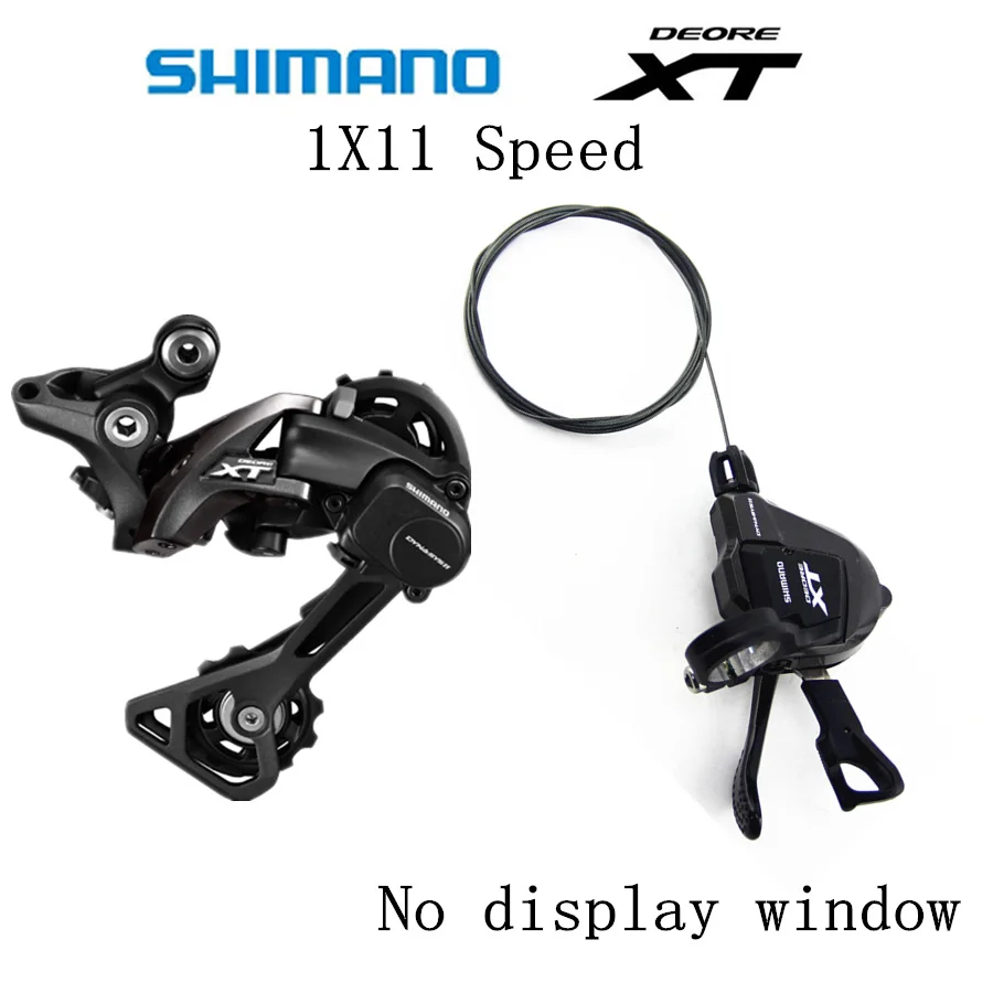 SHIMANO DEORE XT M8000 группа SL M8000 рычаг переключения передач+ RD M8000 задний переключатель передач MTB 11-SPEED M8000 SL+ RD GS SGS - Цвет: No display windowSGS