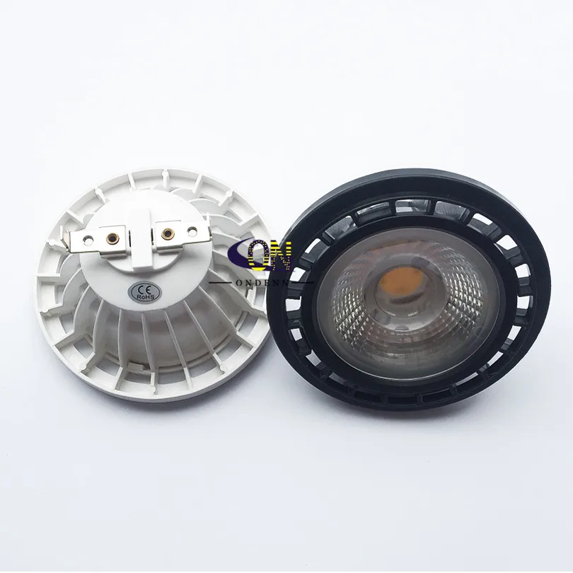 10 Вт 15 Вт AR111 светодиодный COB даунлайт с регулируемой яркостью G53 GU10 лампа Spotlight DC12V AC110-240V QR111 светодиодный лампы заменить 100W150W галогенные лампы