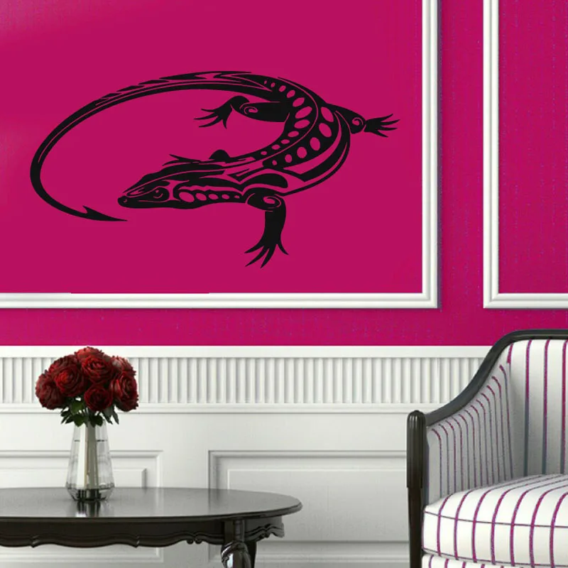 

ZOOYOO Reptile Animals Lizard Wall Decals Kids Children Bedroom Wall Decor Stickers Removable Home Decoration Vinyl Art
