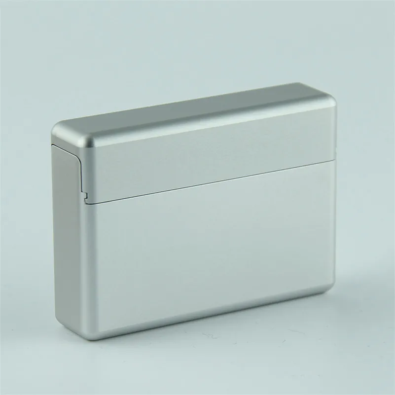 Ceny Światło ze stopu aluminium elektroniczny papieros sprawa dla Iqos Heets 18 otwór przesuwne typu wkład pudełko do przechowywania dla IQOS