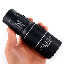 16X52 BAK4 покрытием ОПТИКА HD монокулярный телескоп с трансфокатором с зажимом для мобильного телефона штатив из алюминиевого сплава для путешествия охота Отдых на природе