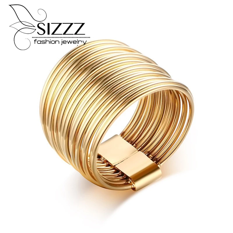 Кольцо из титановой стали для женщин и мужчин|multi ring|jewelry titaniumfashion rings women |