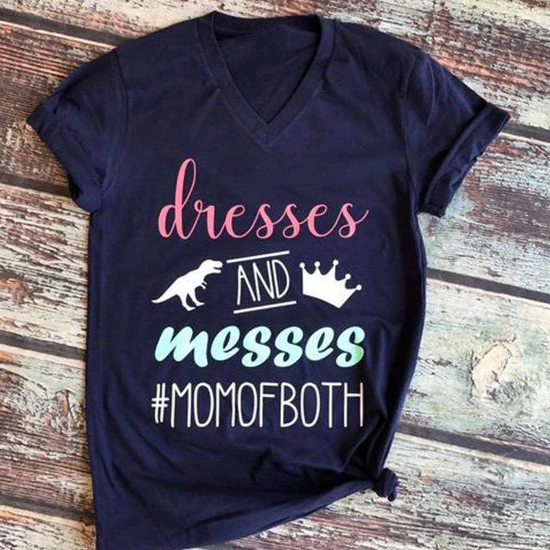 

Summer Funny Letter Print Women Casual Graphic Tees Shirts Black Fashion Tops V-Neck Short Sleeve T Shirt Loose Streetwear