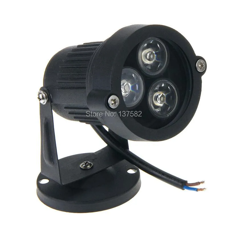 Lâmpada do Gramado do Jardim Levou ao ar Paisagem as Luzes do Jardim Ip65 à Prova Nova 12 v Luz 9 w Espiga Rgb Branco Quente Livre d' Água 2020 Led Ac85-265v - 6 Luminárias gramado