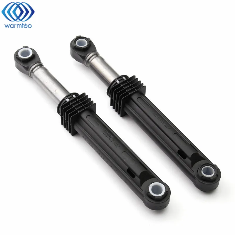 

2 Pcs 100N For LG Washing Machine Shock Absorber Washer Front Load Part Black Plastic Shell Home Appliances Accessories
