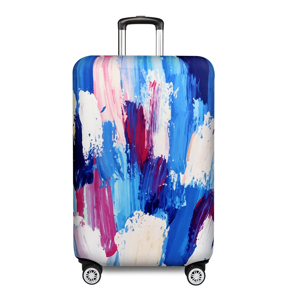 толстый чемодан. чемодан американ туристер голубой. чехол на чемодан xxl купить. чехол на чемодан слон. чемодан потолще.