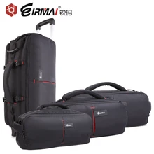 2016 High Qulaity Multi-function Camera Bag Draw-Bar Box and Backpacks Portable DSLR Photography Accessories Outdoor 9889