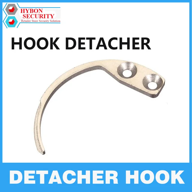 HYBON Portable Hook Key Detacher Security Tag Detacher Alarm Key Hook Detacher EAS System Securtiy Key For Clothes Alarm Remover