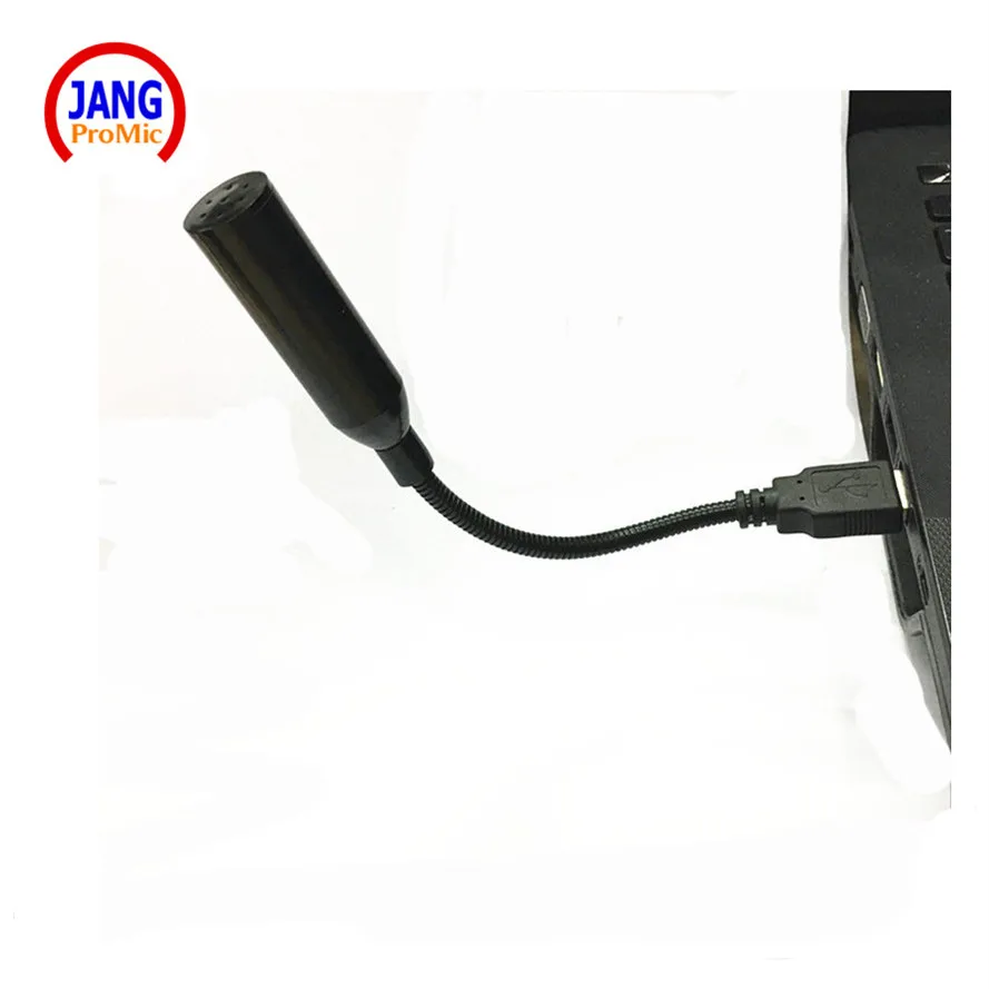 USB 2.0 Mini Computer Microphone - Black