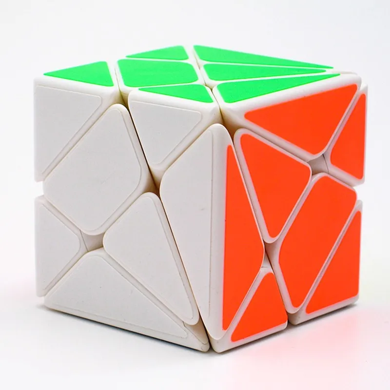 YongJun YJ Axis магический куб, изменяющийся нерегулярно, скоростной кубик с матовой наклейкой YJ 3x3x3, горячая распродажа - Цвет: white