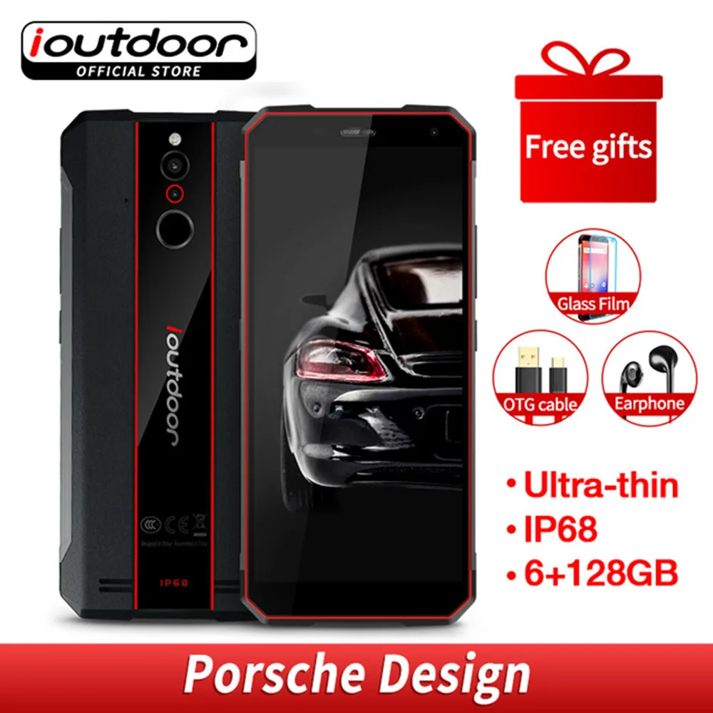 2018 Новый ioutside X Android 8 1 мобильный телефон 5 7 дюймов MTK6763 6 ГБ 128 rom разблокировка лица