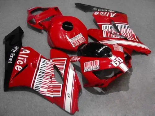 

Motorcycle Fairing kit for HONDA CBR1000RR 04 05 CBR 1000RR 2005 2004 cbr1000rr ABS Hot red white Fairings set+7gifts HS49