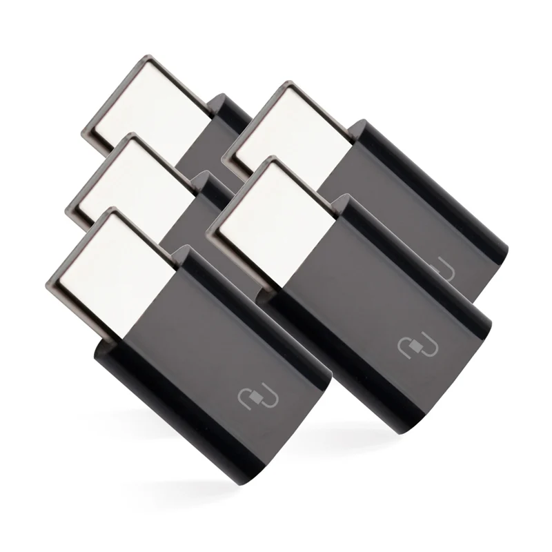 HUAWEI XIAOMI type-C USB адаптер Mi4c Micro USB мама к USB 3,1 type C type c Мужской кабель конвертер соединитель быстрая Синхронизация данных - Цвет: Xiaomi x 5 Pcs