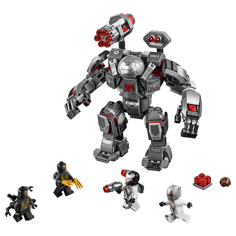 New Movie Superheroes Avengers 4 Hulkbuster compatible legoings 76123 marvel avengers endgame figures Building Blocks Toys gift