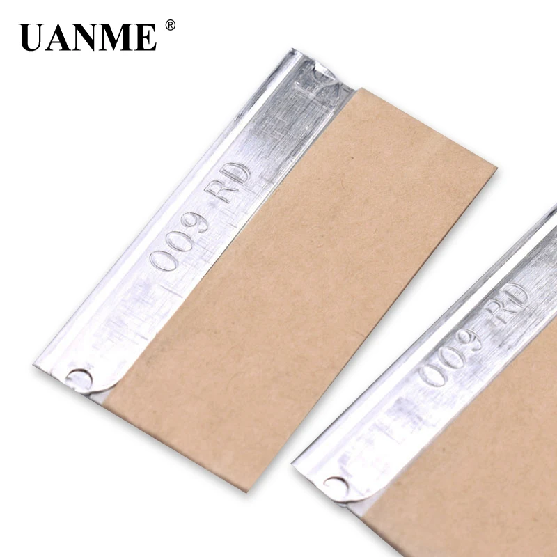 UANME 100 Blades/Box Imported Metal Razor Blades 1PC 39mm*19mm Cleaning Scraper Tools Vinyl Film Window Tint Glue Remove Tool UANME 100 Blades/Box Imported Metal Razor Blades 1PC 39mm*19mm Cleaning Scraper Tools Vinyl Film Window Tint Glue Remove Tool