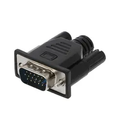 Виртуальный дисплей адаптер VGA штекер Plug EDID Безголовый призрак блокировки пластины @ 60 Гц