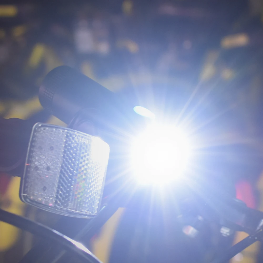 Clearance Bicycle Light 500LM USB Rechargeable Mini Bike Front Headlight LED Waterproof Cycling Safety Luces Lamp Flashlight EDC Torch 5