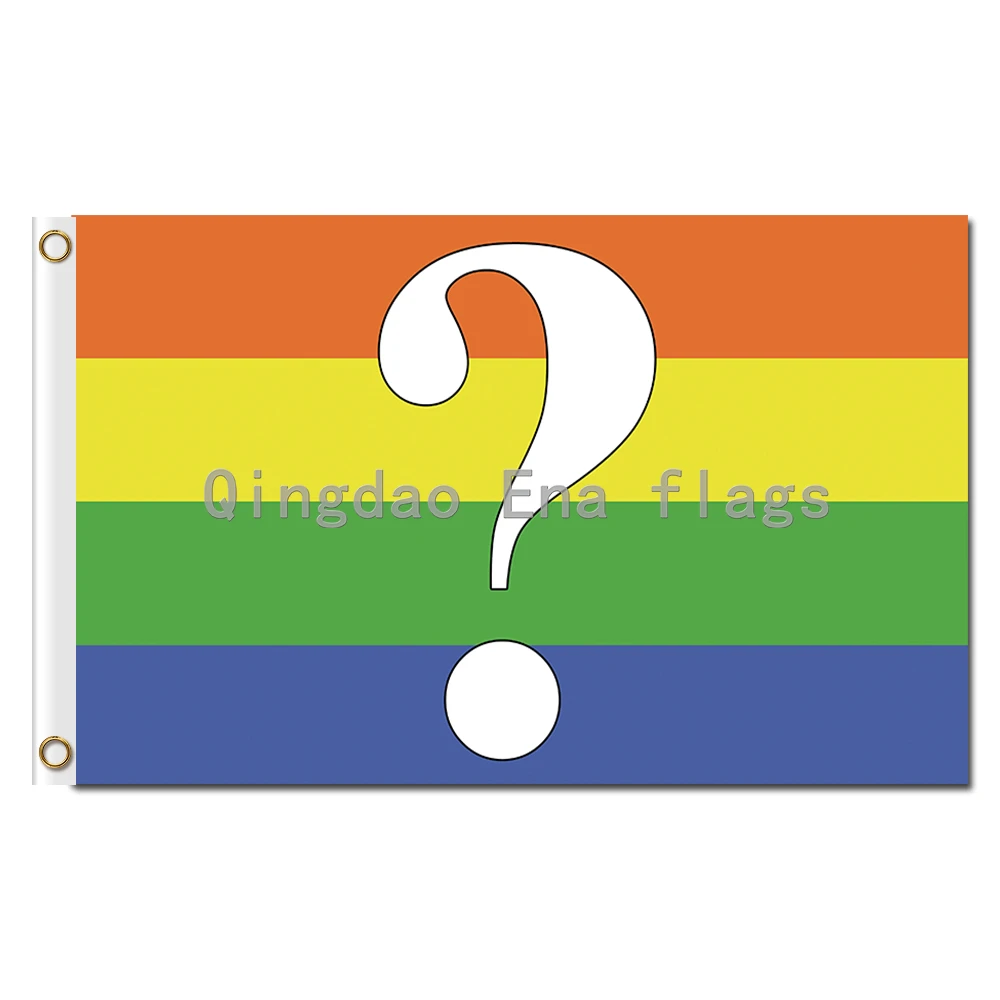 3x5 Questioning Pride Flag Polyester Flags Banners Accessories Aliexpress