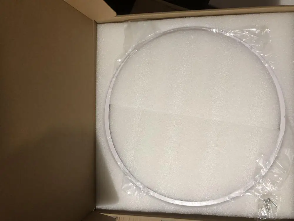 Billig LED Moderne Acryl Legierung Färbte Runde 5cm Super Dünne LED Lampe. LED Licht. decke Lichter. LED Decke Licht. decke Lampe Für Foyer