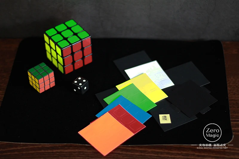 

Candy to Cube Magic Tricks Object Appearing Magia Magician Close Up Gimmick Props Illusion Mentalism Funny