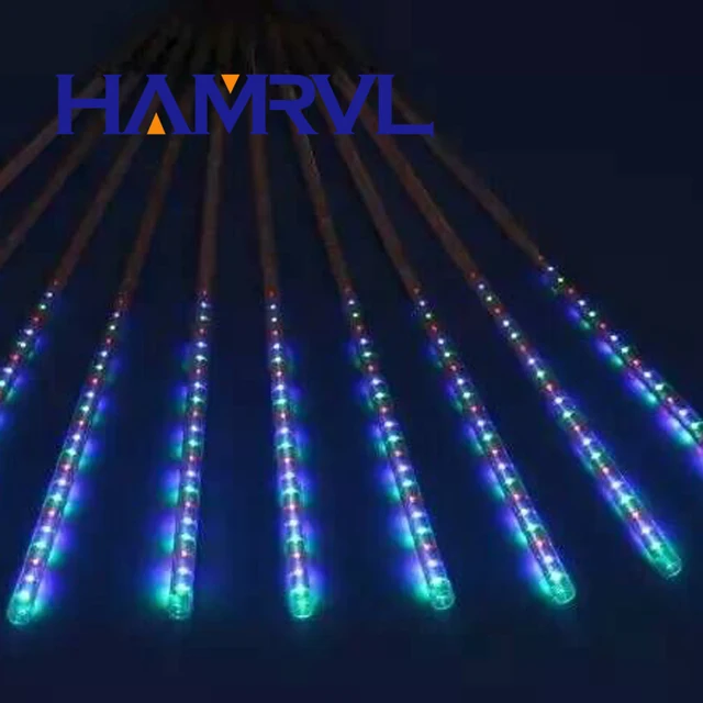 10pcs 20/30/50CM Meteor Shower Rain Tubes 12V LED Christmas Lights 10pcs 20/30/50CM Meteor Shower Rain Tubes 12V LED Christmas Lights Wedding Party - 10pcs 20/30/50CM Meteor Shower Rain Tubes 12V LED Christmas Lights