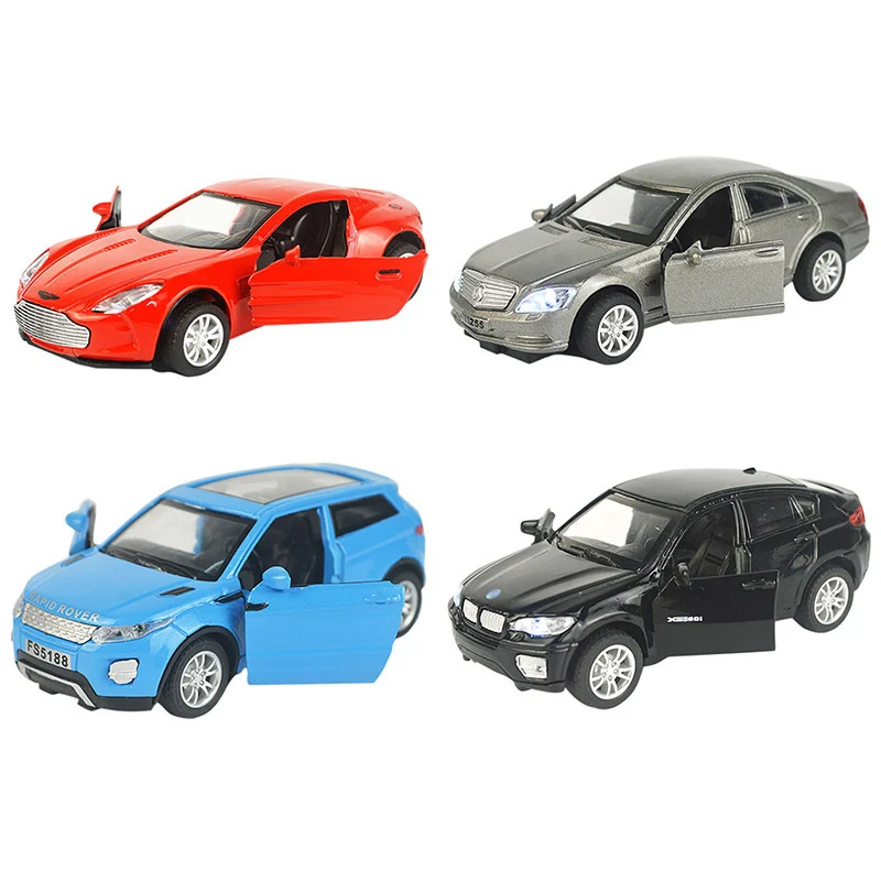 

Mini Pull Back Car Model Toy Simulation Luminous Car Educational Toys for Children Kids Gift Hot Wheels Diecast Toy car