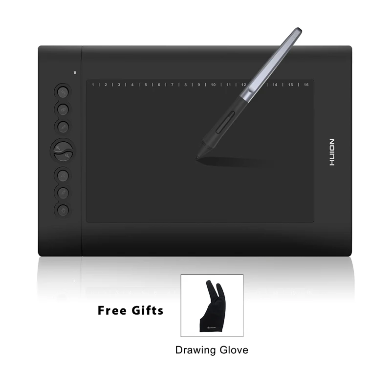 HUION H610 PRO V2 10 Digital font b Tablets b font Graphic Drawing Pen font b
