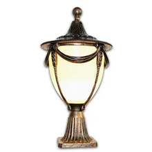 Ретро дверь вилла сад лампа водонепроницаемый открытый настенный светильник фонарь на столб конец вида стол освещение LU809102