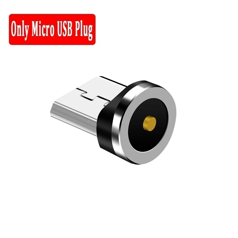 Magnetic Cable Plug Micro USB Type C USB C 8 pin Plug Fast Charging Magnet Charger Cord Plugs