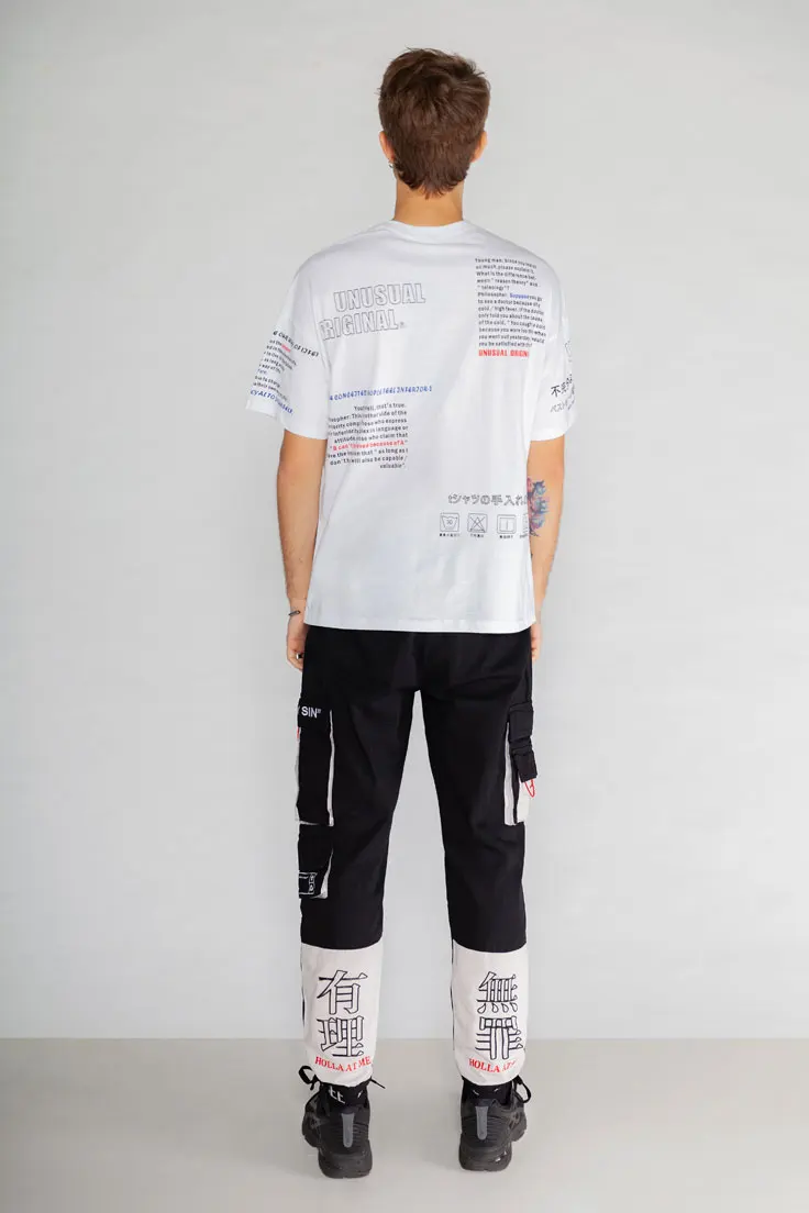 Chinese Characters Printe Tshirts 4