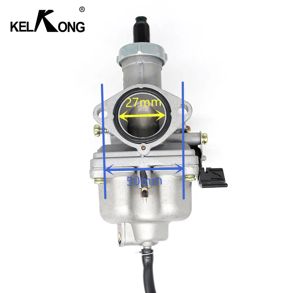 KELKONG Carburetor For Keihin PZ27 Motorcycle Carburetor Carburador