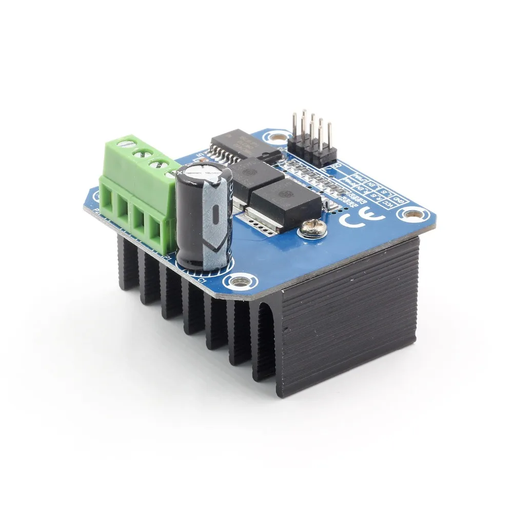 Двойной BTS7960 43A H bridge модуль драйвера двигателя высокой мощности/diy Диагностика