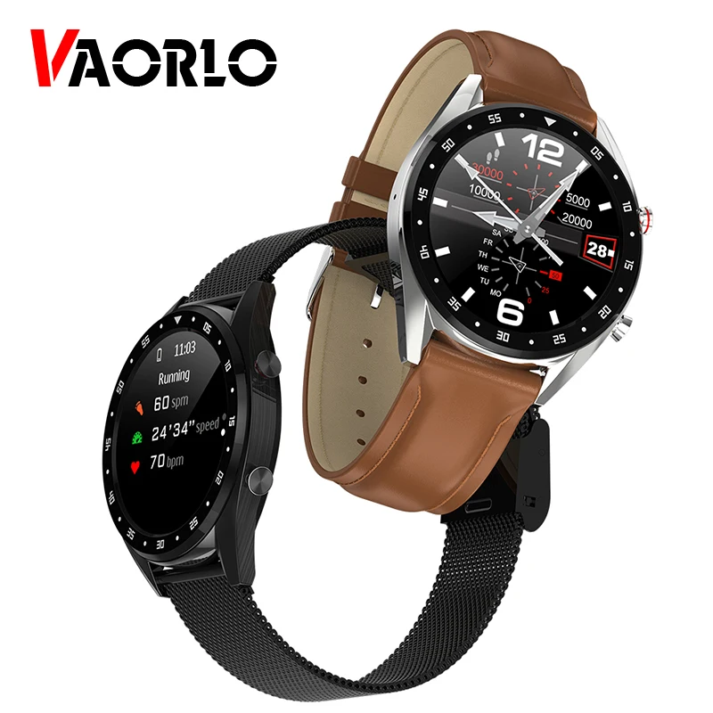 VAORLO L7 ECG PPG Смарт-часы электрокардиограф ЭКГ дисплей holter ppg heartrate монитор кровяного