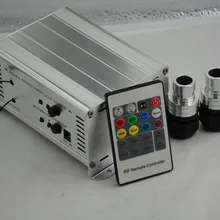 7 Вт* 2 отверстия светодиодный огни основных цветов спектра с 20key RF пультом дистанционного управления, AC100-240V вход; с мерцающими и съемными звездами колеса;