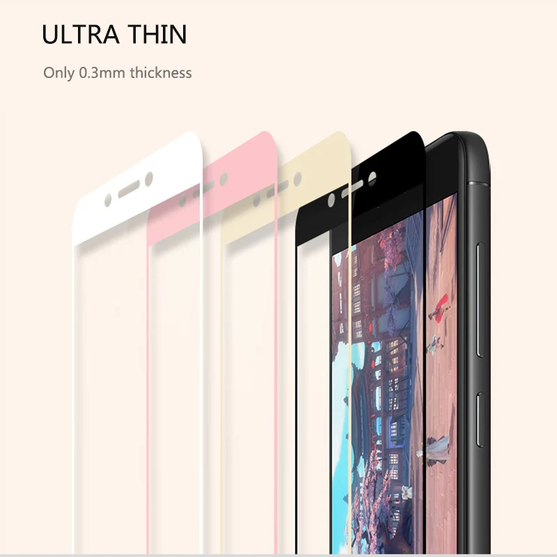 Закаленное стекло Thouport для Xiaomi Redmi Note 4X Pro 2 шт. защита на весь экран 5 дюйма Note4