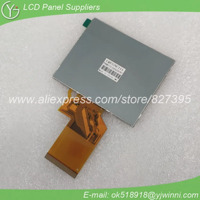 

3.5'' 240*320 a-si TFT lcd panel LQ035NC111 LQ035NC121 LQ035NC211 LQ035NC112