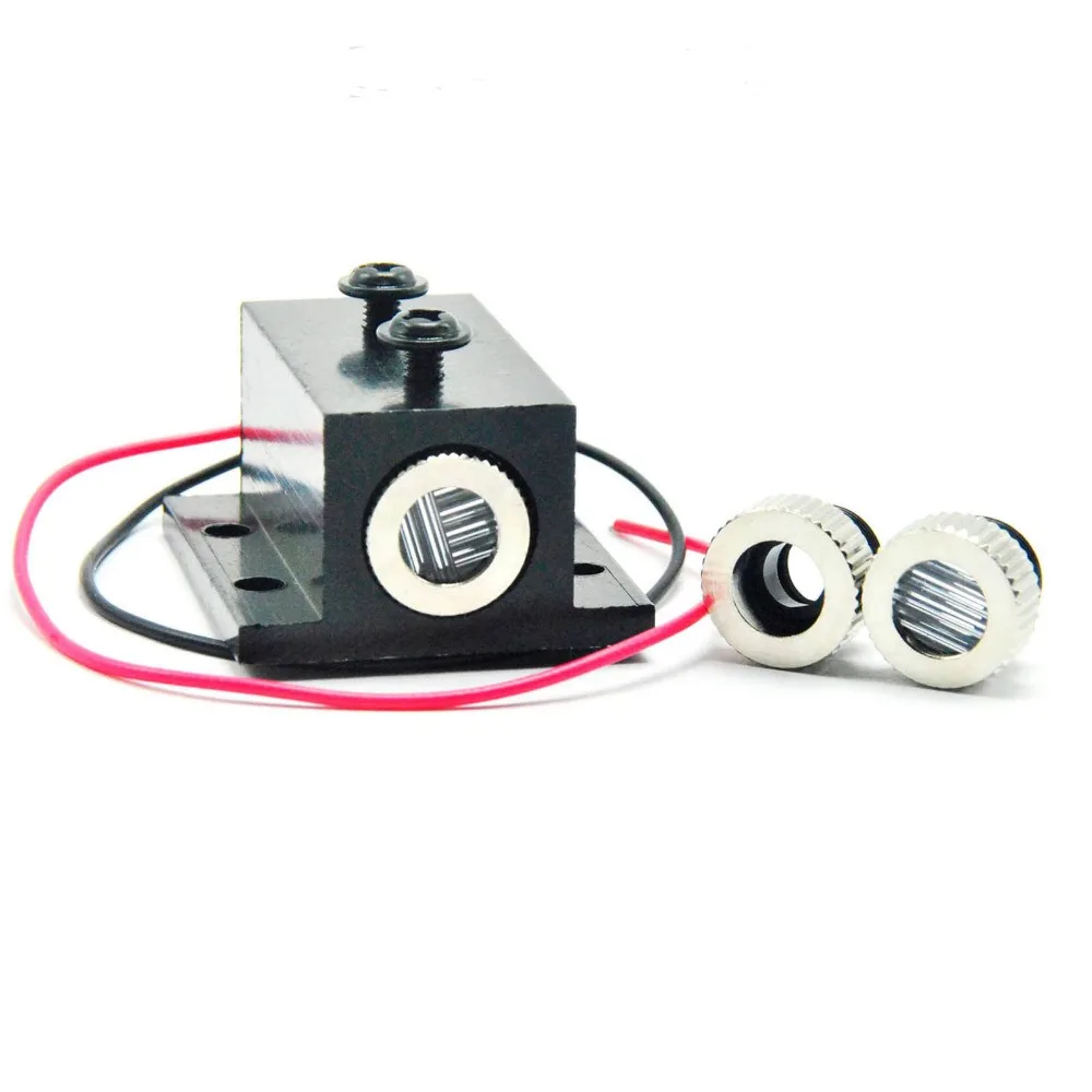 

Focusable 850nm 3.5mw 3.7V-4.2V IR Infrared Diode Laser Dot/Line/Cross Module w/ Black Heatsink